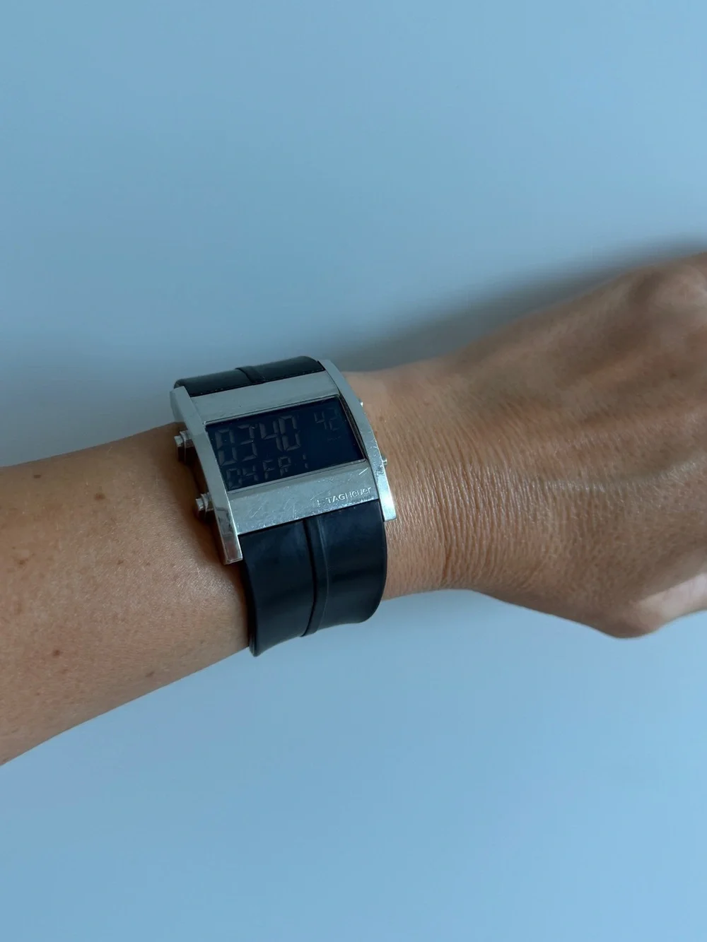 Tag Heuer digital display
